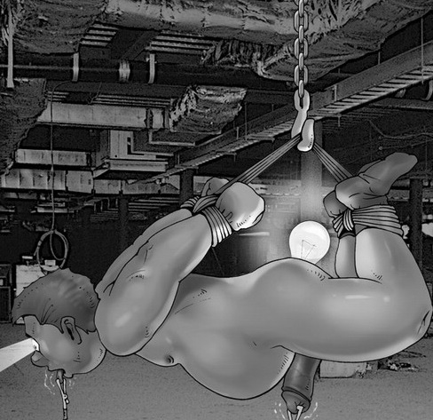Electric bondage for a guy