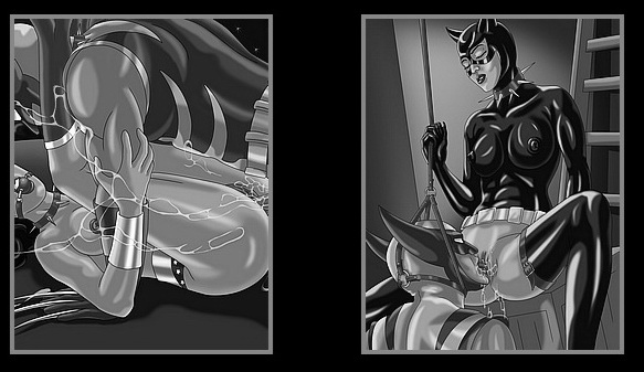 Female superheroes in bdsm