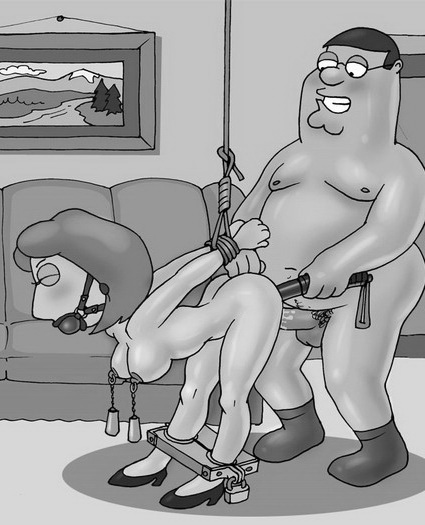 Lois and Peter in BDSM games